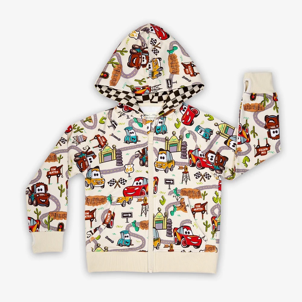 NIB- Little Sleepies Cars Zip Up